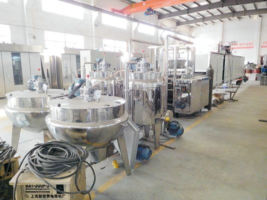 Küçük Jelatin Pektin Jelly Sakızlı Şeker Makinası Tedarikçi