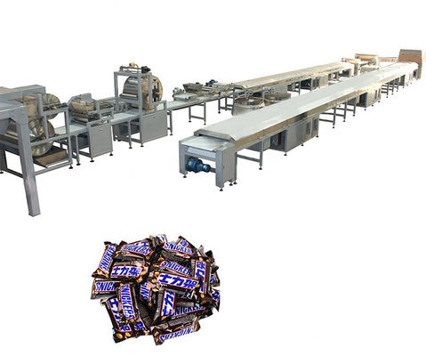 Sağlıklı Snack Paslanmaz Çelik Çikolata Üretim Hattı Tedarikçi