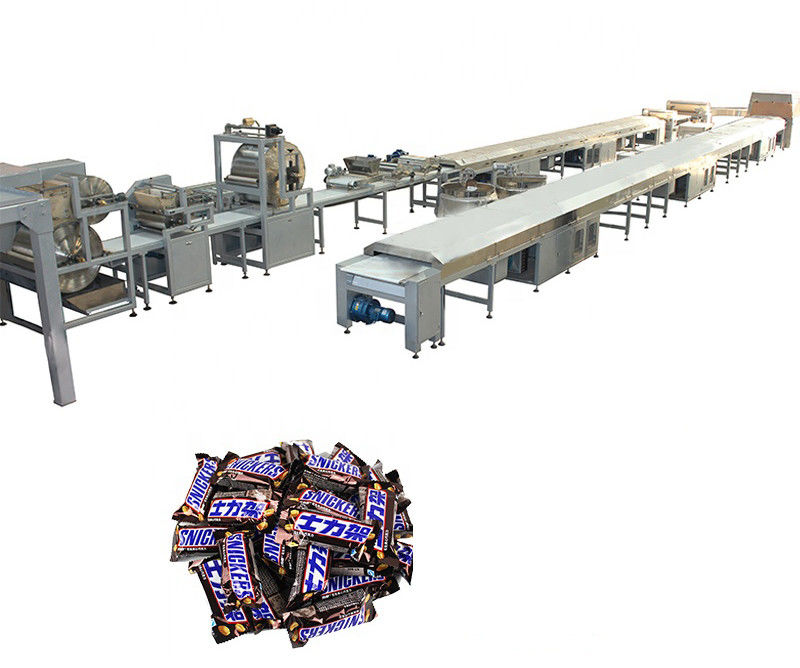 Sağlıklı Snack Paslanmaz Çelik Çikolata Üretim Hattı Tedarikçi